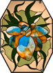 Magnolia Stained Glass by Jezebel