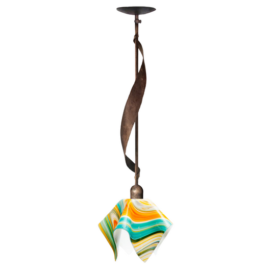 Jezebel Sweetgrass Pendant, Flame