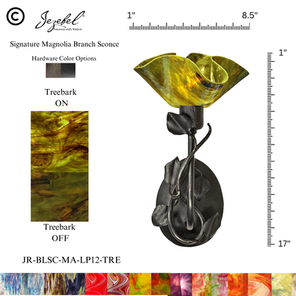 Jezebel® Magnolia Sconce, Lily Style