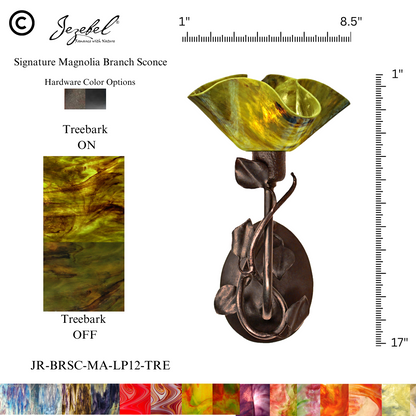 Jezebel® Magnolia Sconce, Lily Style