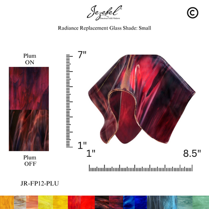 Jezebel Flame Replacement Glass, Small