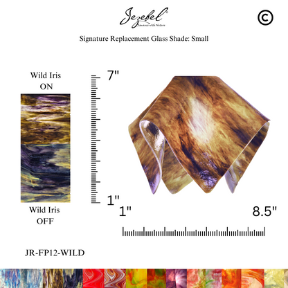 Jezebel Flame Replacement Glass, Small