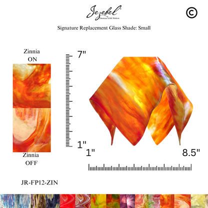 Jezebel Flame Replacement Glass, Small