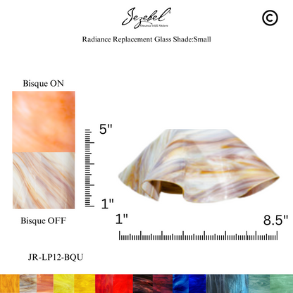Jezebel Lily Replacement Glass, Small