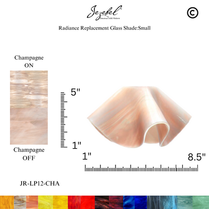 Jezebel Lily Replacement Glass, Small