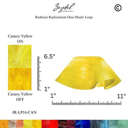 Jezebel Lily Replacement Glass, Large