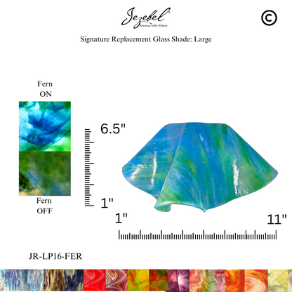 Jezebel Lily Replacement Glass, Large