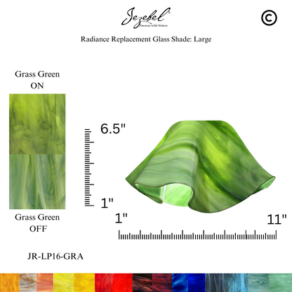 Jezebel Lily Replacement Glass, Large