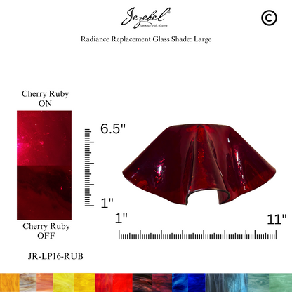 Jezebel Lily Replacement Glass, Large