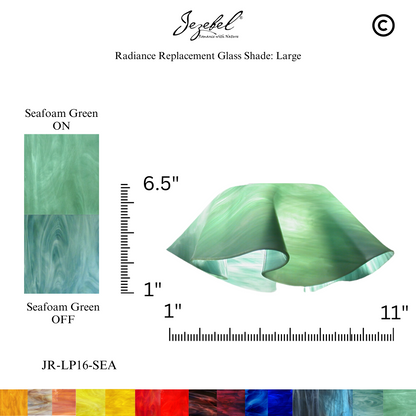 Jezebel Lily Replacement Glass, Large