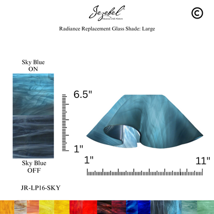 Jezebel Lily Replacement Glass, Large