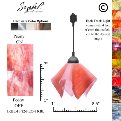 Jezebel Signature® Track Lighting Flame Pendant, Small