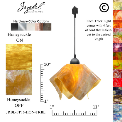 Jezebel Signature® Track Lighting Flame Pendant, Large