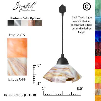 Jezebel Radiance® Track Lighting Lily Pendant, Small