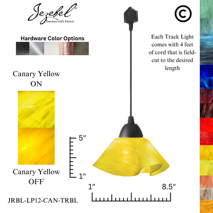 Jezebel Radiance® Track Lighting Lily Pendant, Small
