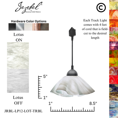 Jezebel Signature® Track Lighting Lily Pendant, Small