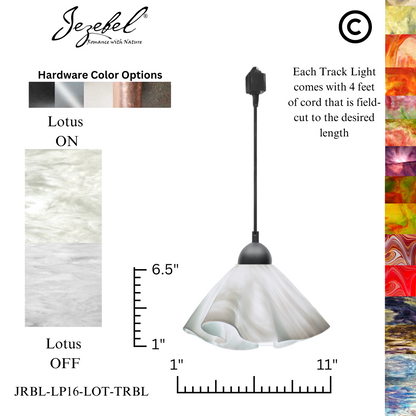 Jezebel Signature® Track Lighting Lily Pendant, Large