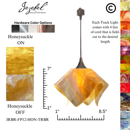 Jezebel Signature® Track Lighting Flame Pendant, Small