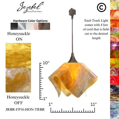 Jezebel Signature® Track Lighting Flame Pendant, Large