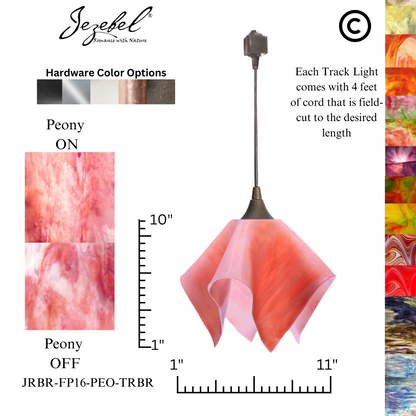 Jezebel Signature® Track Lighting Flame Pendant, Large