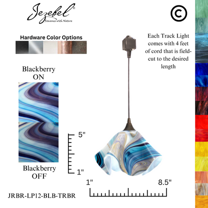 Jezebel Radiance® Track Lighting Lily Pendant, Small
