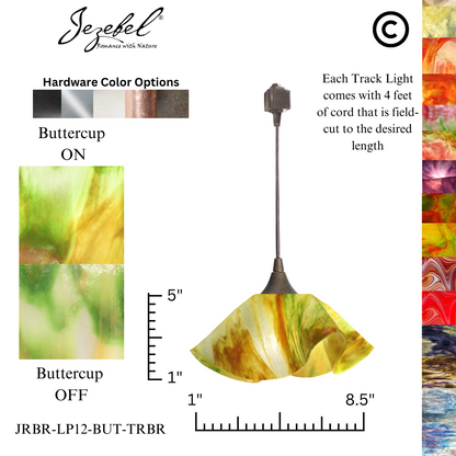 Jezebel Signature® Track Lighting Lily Pendant, Small