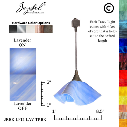 Jezebel Radiance® Track Lighting Lily Pendant, Small