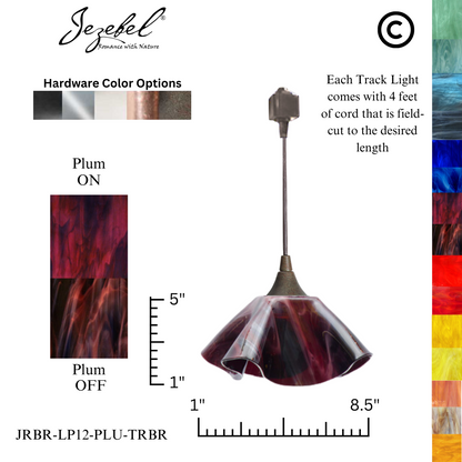 Jezebel Radiance® Track Lighting Lily Pendant, Small