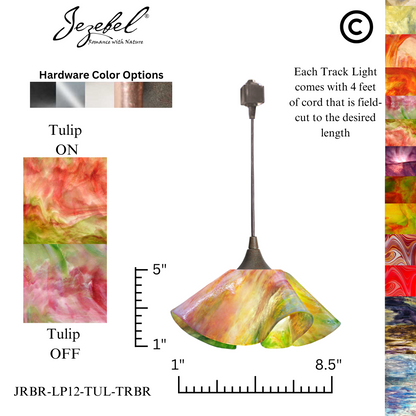 Jezebel Signature® Track Lighting Lily Pendant, Small