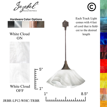 Jezebel Radiance® Track Lighting Lily Pendant, Small