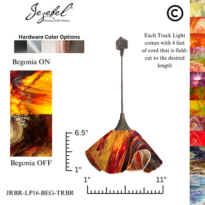 Jezebel Signature® Track Lighting Lily Pendant, Large