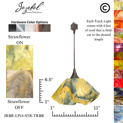 Jezebel Signature® Track Lighting Lily Pendant, Large