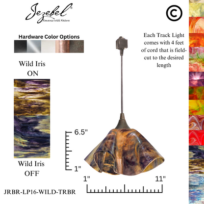 Jezebel Signature® Track Lighting Lily Pendant, Large
