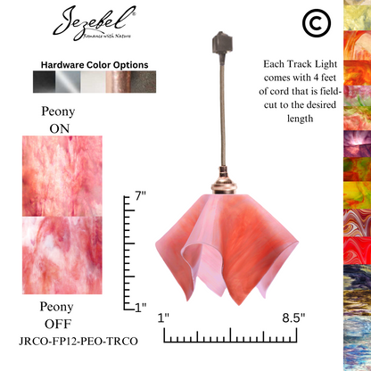 Jezebel Signature® Track Lighting Flame Pendant, Small