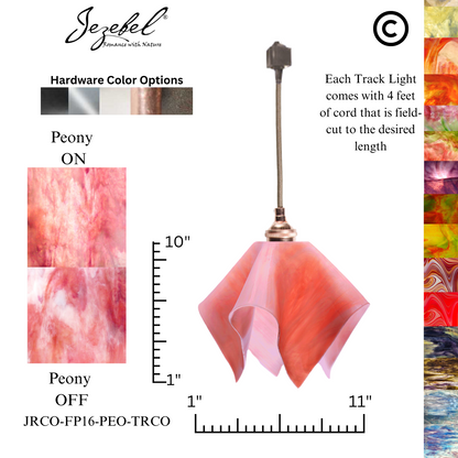 Jezebel Signature® Track Lighting Flame Pendant, Large