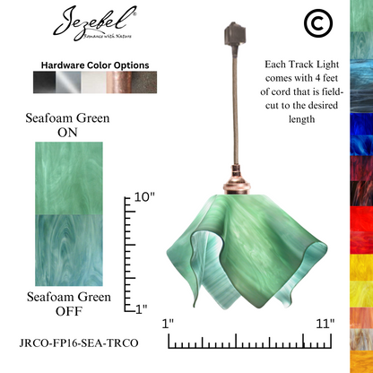 Jezebel Radiance® Track Lighting Flame Pendant, Large