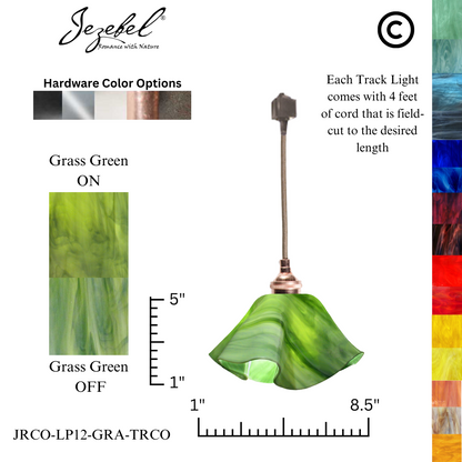 Jezebel Radiance® Track Lighting Lily Pendant, Small