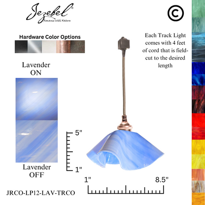 Jezebel Radiance® Track Lighting Lily Pendant, Small