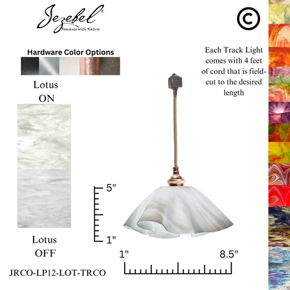 Jezebel Signature® Track Lighting Lily Pendant, Small