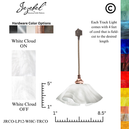Jezebel Radiance® Track Lighting Lily Pendant, Small