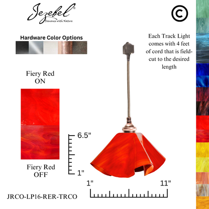 Jezebel Radiance® Track Lighting Lily Pendant, Large