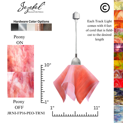 Jezebel Signature® Track Lighting Flame Pendant, Large