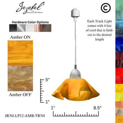 Jezebel Radiance® Track Lighting Lily Pendant, Small