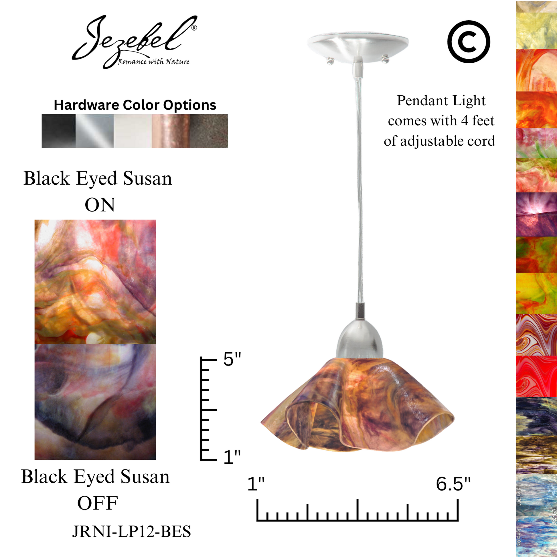 Jezebel Signature® Lily Pendant, Small