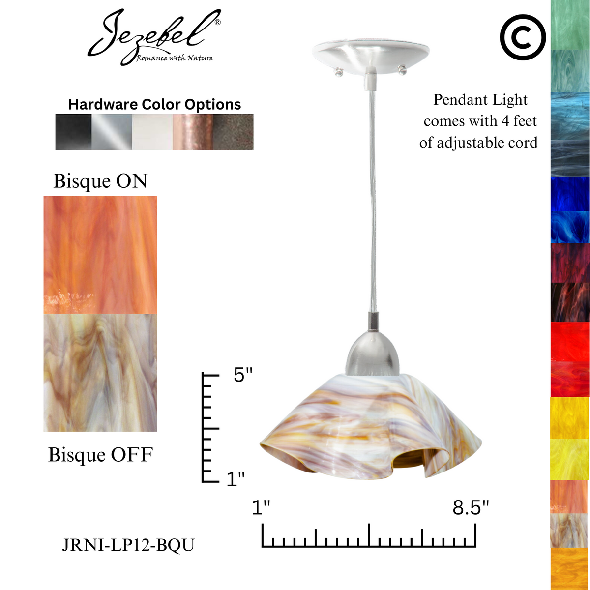 Jezebel Radiance® Lily Pendant, Large