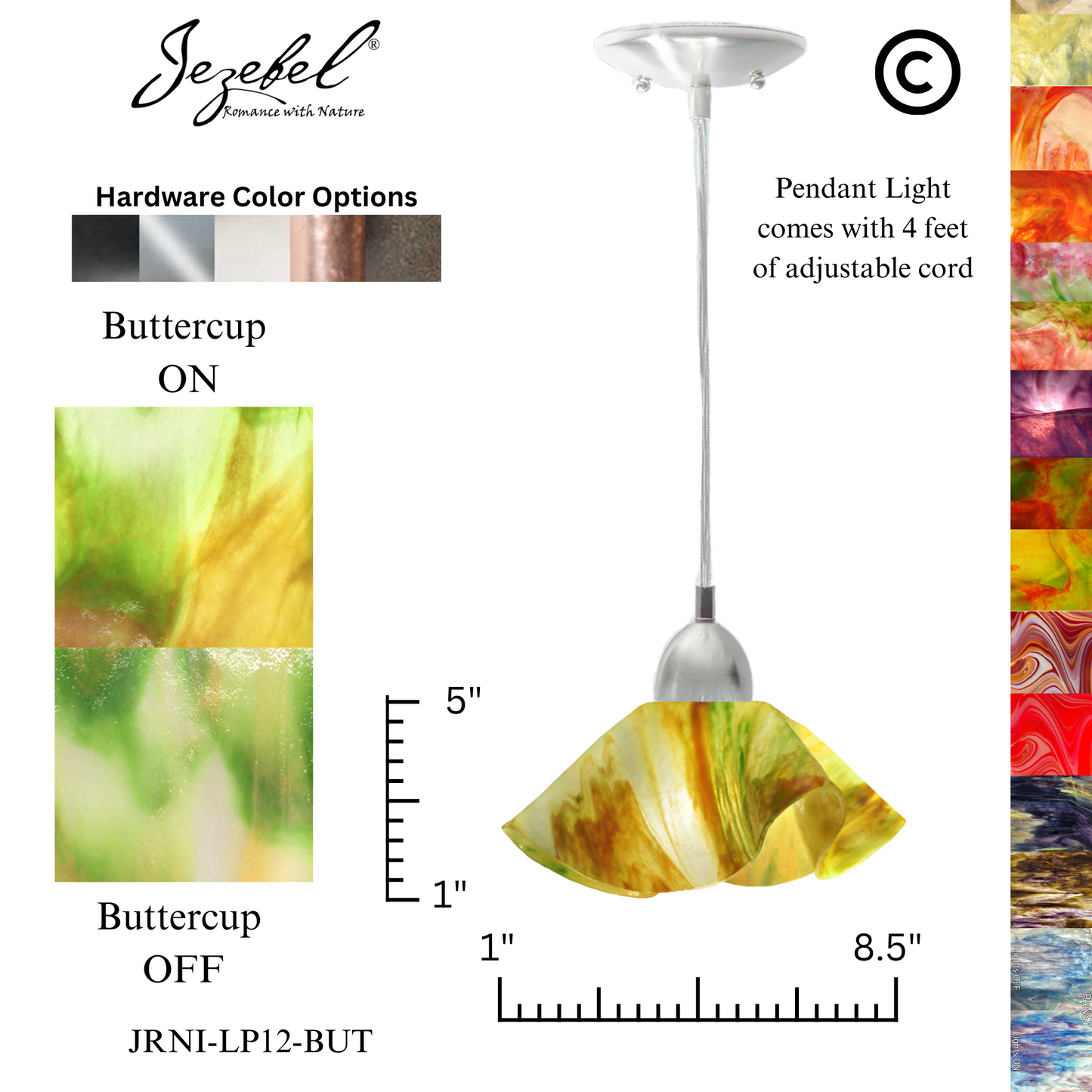 Jezebel Signature® Lily Pendant, Small