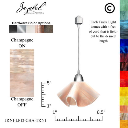 Jezebel Radiance® Track Lighting Lily Pendant, Small