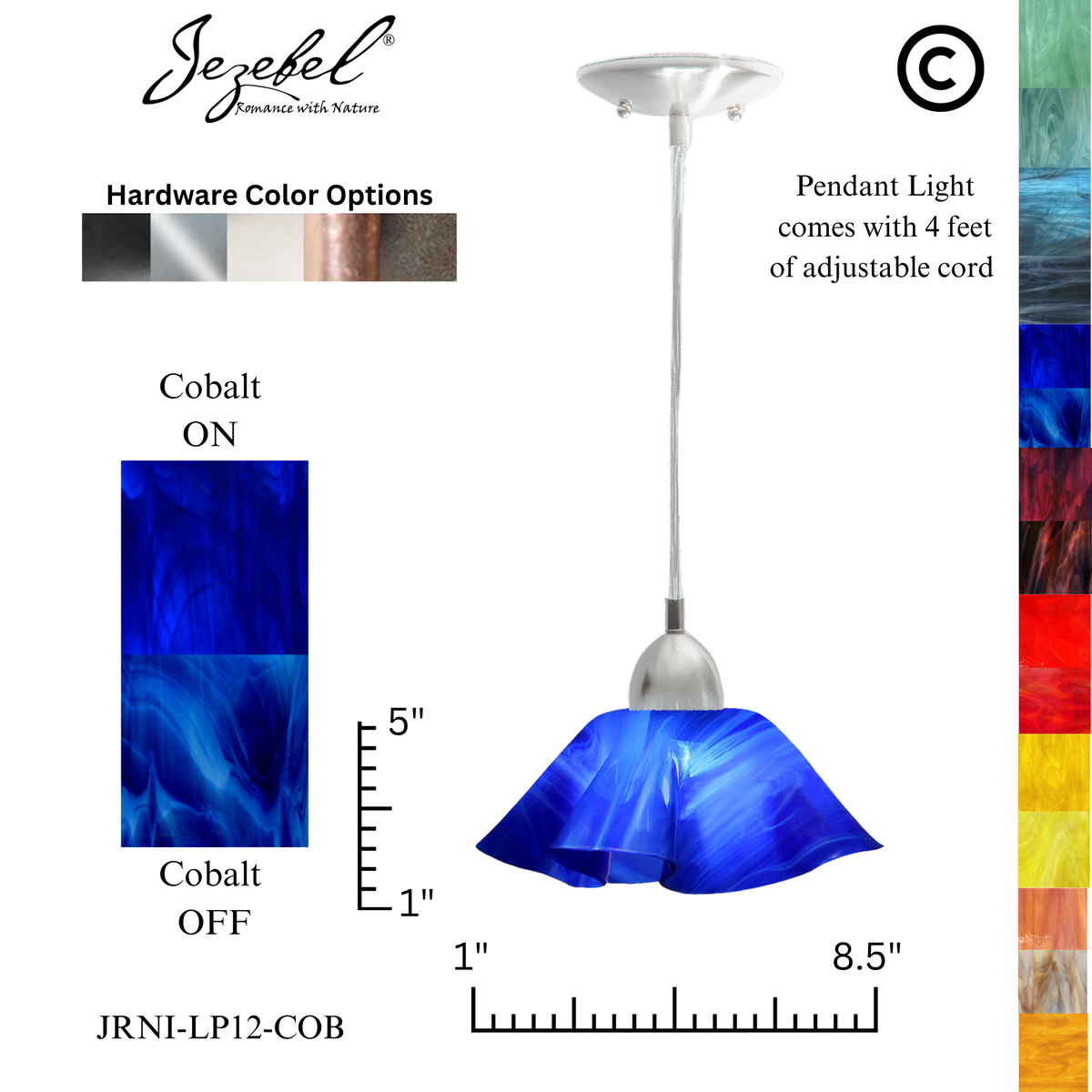 Jezebel Radiance® Lily Pendant, Large