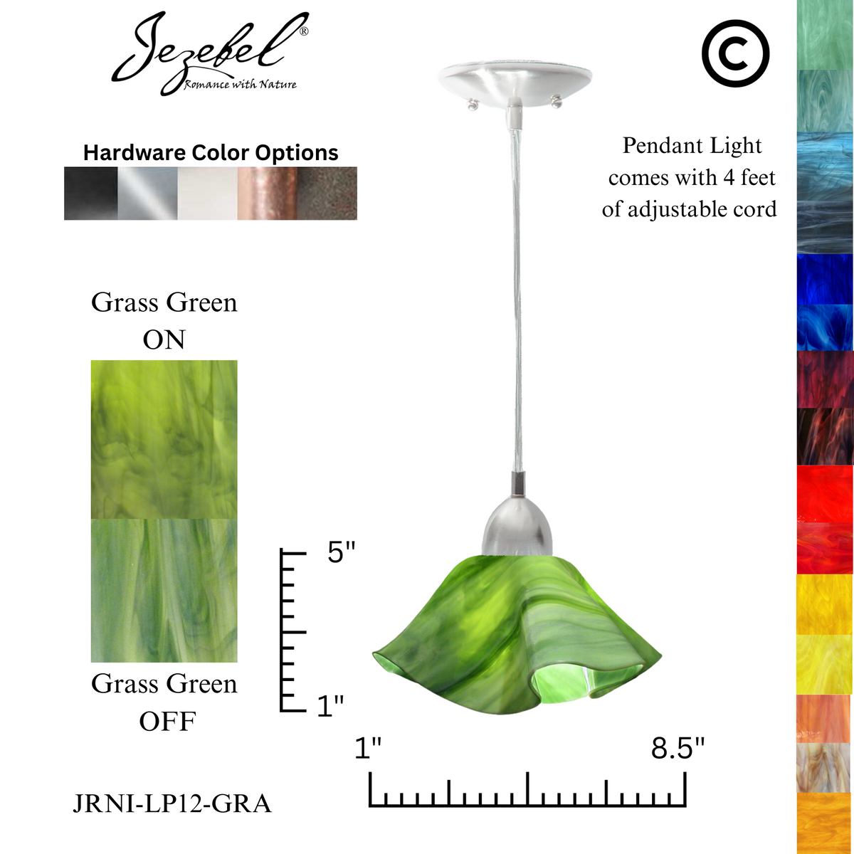 Jezebel Radiance® Lily Pendant, Large
