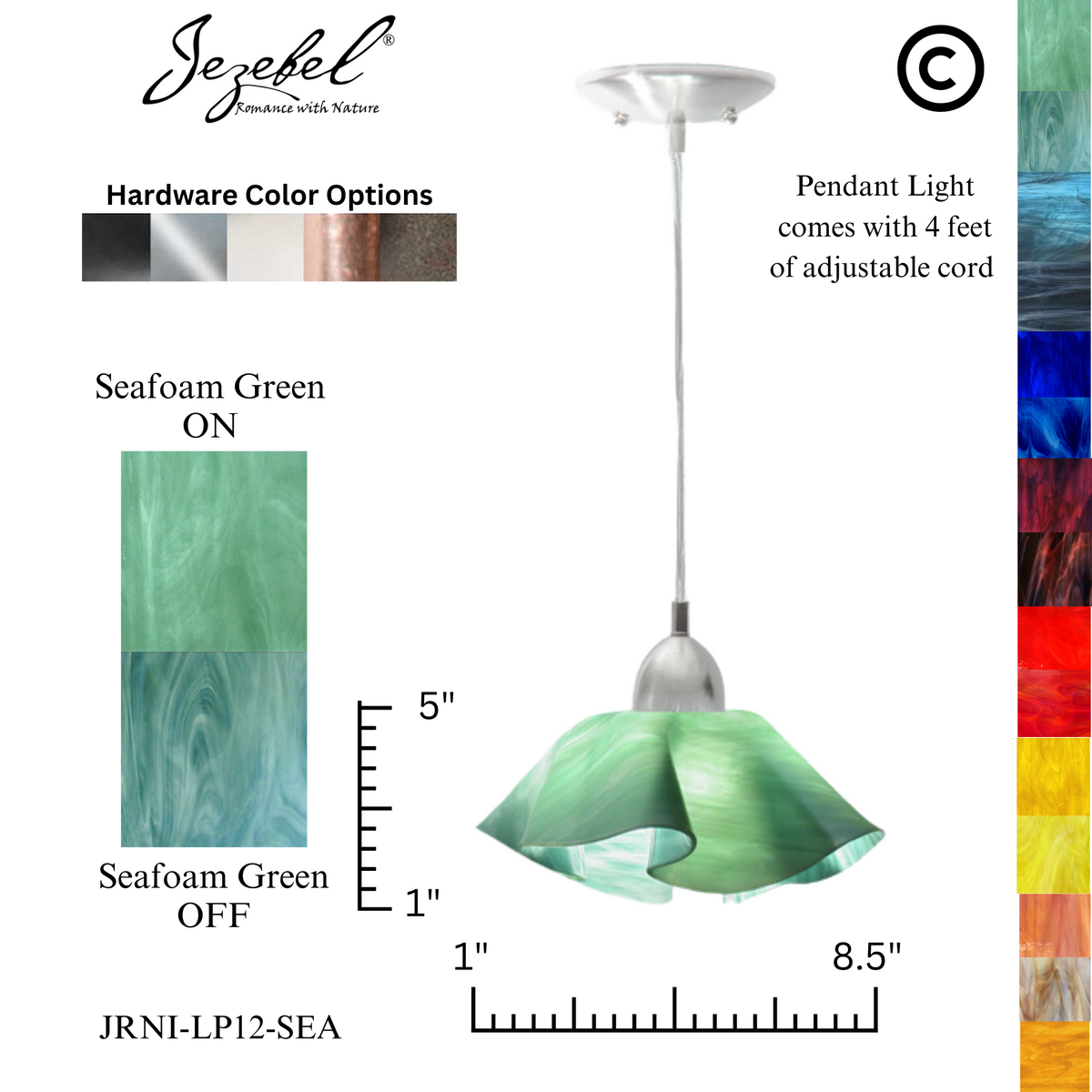Jezebel Radiance® Lily Pendant, Large